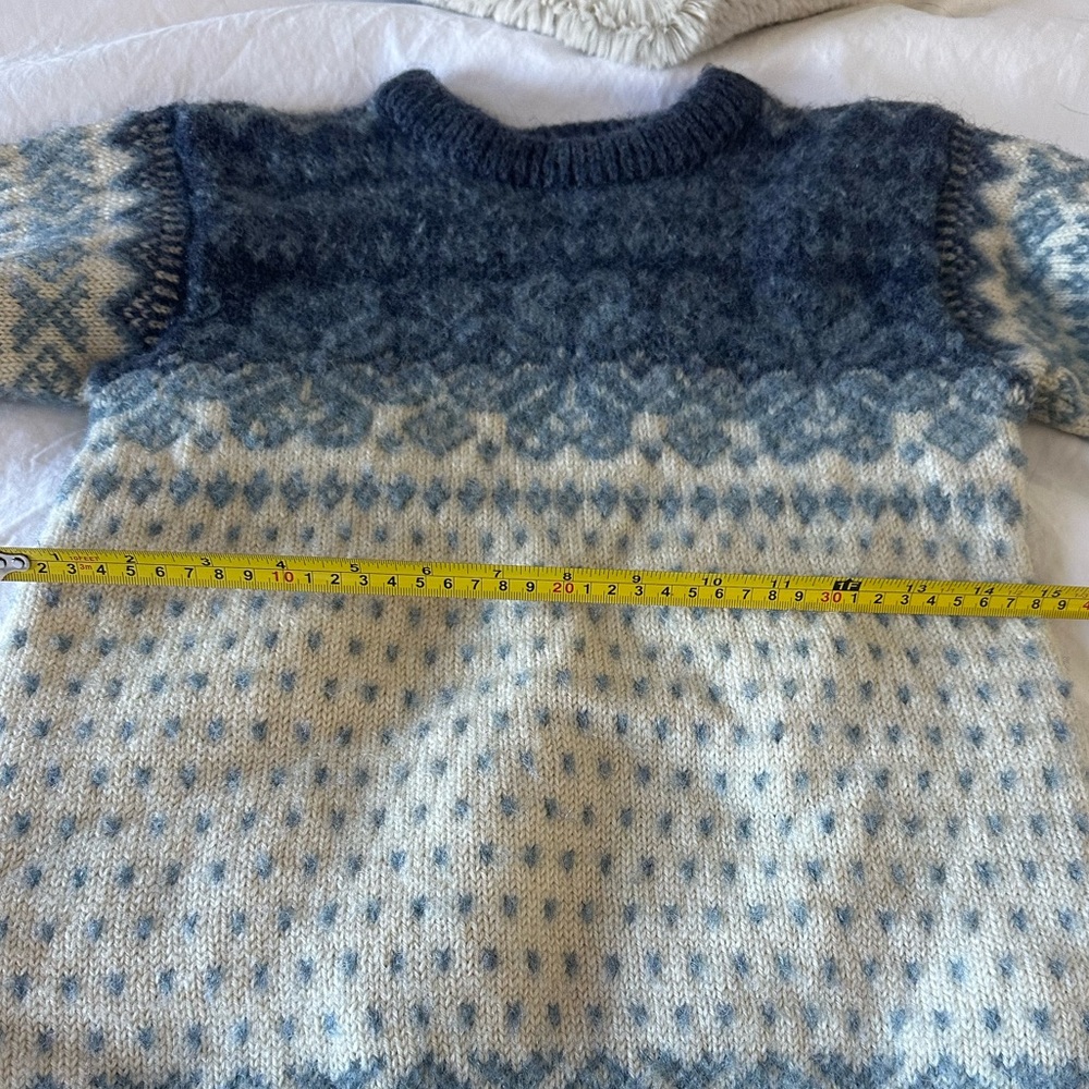 Dale of Norway Vintage Festive Wool Pull Over Setesdal Holiday Sweater - Picture 9 of 9